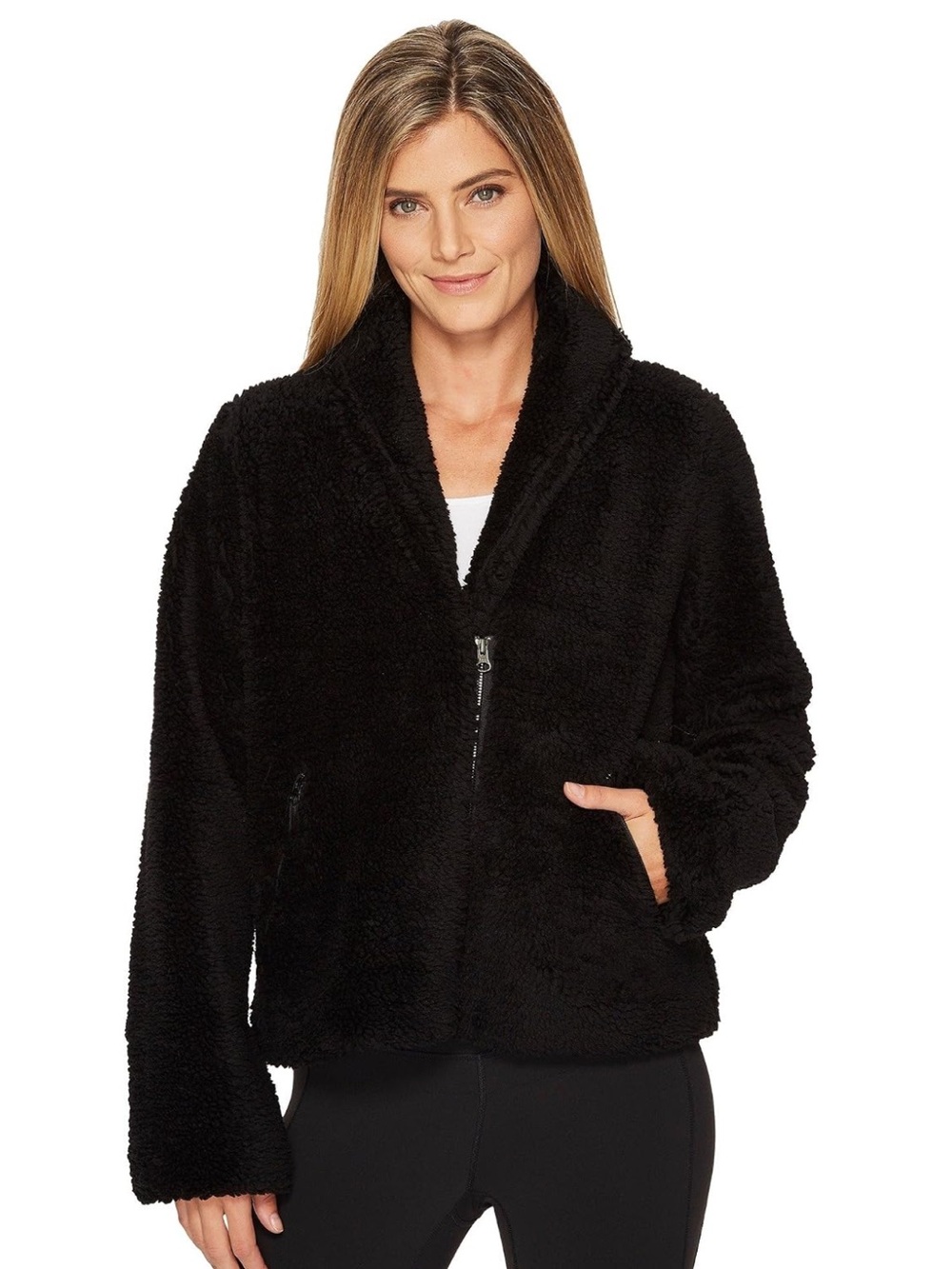 Alo Yoga Cozy up Jacket (Black)
